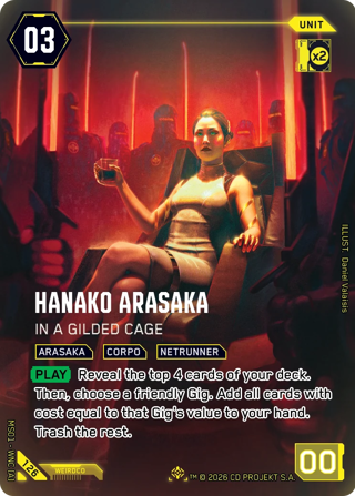 Hanako Arasaka, In A Gilded Cage