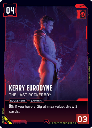 Kerry Eurodyne, The Last Rockerboy