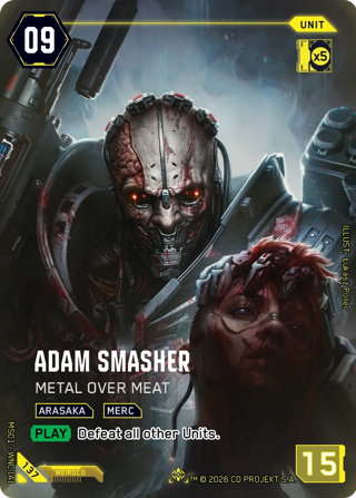 Adam Smasher, Metal Over Meat