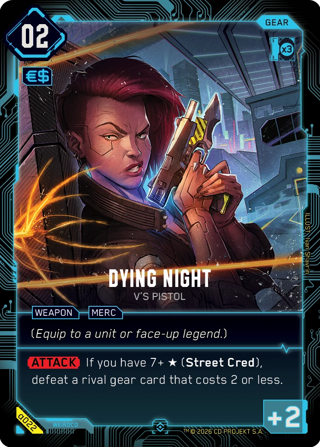 Dying Night, V's Pistol