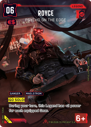 Royce, Psycho On The Edge