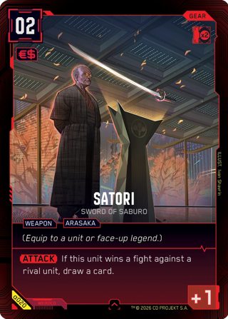 Satori, Sword Of Saburo